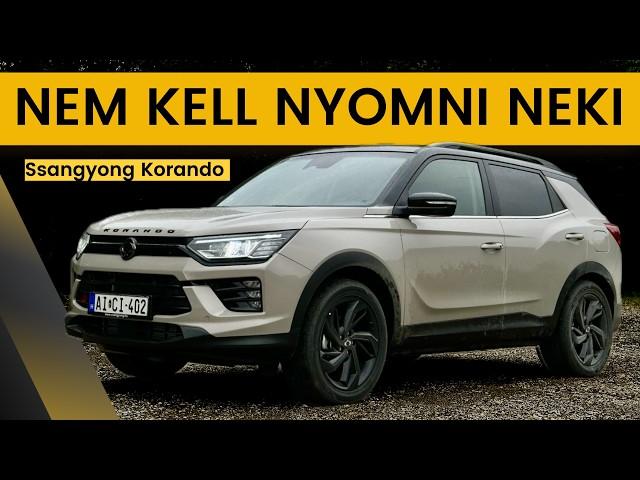 Ssangyong Korando 1.5 GDI 2024. Új autóra 10 év garancia? DRIVEN teszt