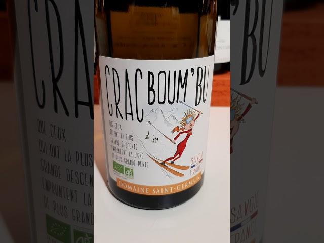 Domaine Saint-Germain Savoie blanc Crac Boum Bu 2019