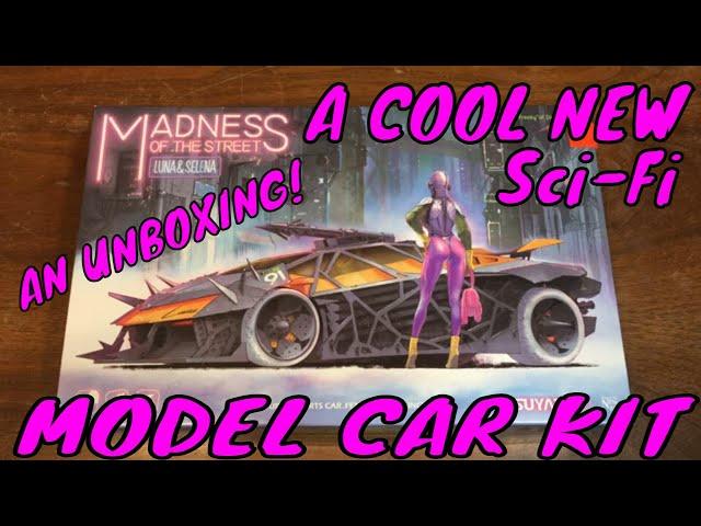 Ep.86 Unboxing Of A (COOL) Sci-Fi Model Car Kit.