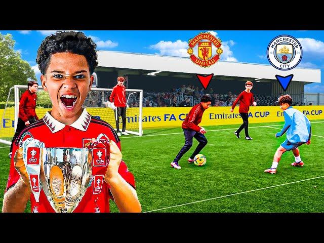 I Entered Kid Ronaldo Into A FA Cup Football Tournament