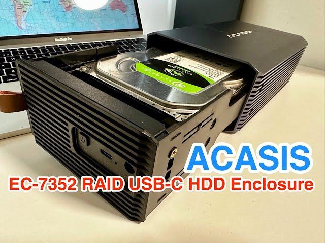 ACASIS EC-7352 External RAID USB-C enclosure