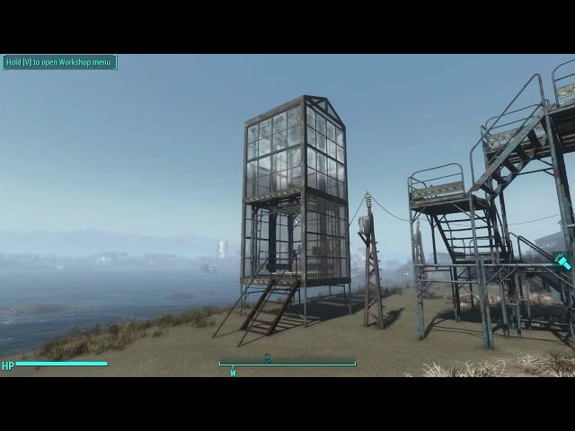 Glass Elevator - How to Build One with Contraptions Workshop - Fallout 4