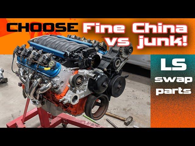 Cheap china LS swap parts review - some good, some junk