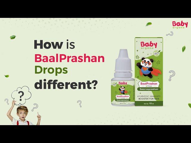 BabyOrgano BaalPrashan Drops Swarnaprashan: 100% Ayurvedic | Natural | Baby Care Products