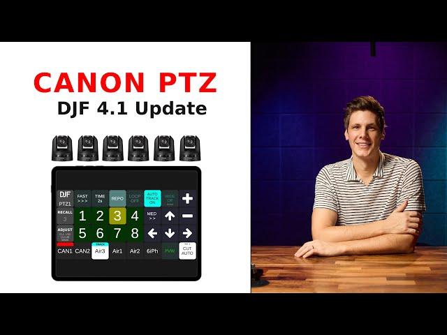 E86 DJF 4.1 Update for Canon PTZ