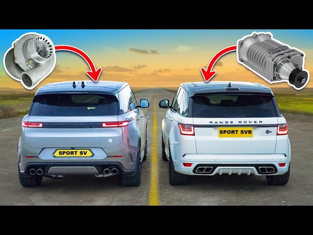 Range Rover Sport SV vs SVR: V8 DRAG RACE