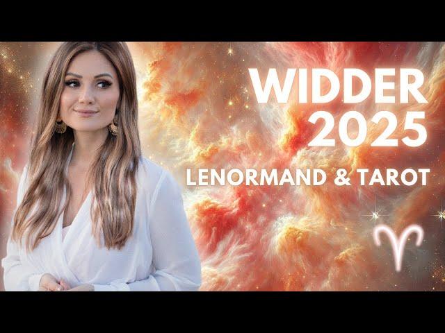 Widder 2025 Jahreslegung || Lenormand & Tarot