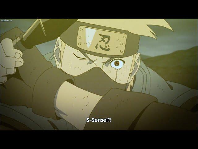 The moment Kakashi mistook Naruto for Minato