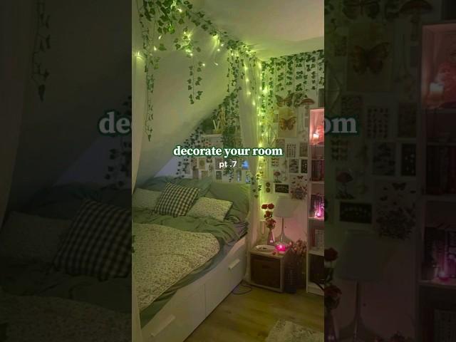 decorate your room 🪐 (pt.7) #aesthetic #diy #roomdecor #shorts #trending #yotubeshorts #fyp