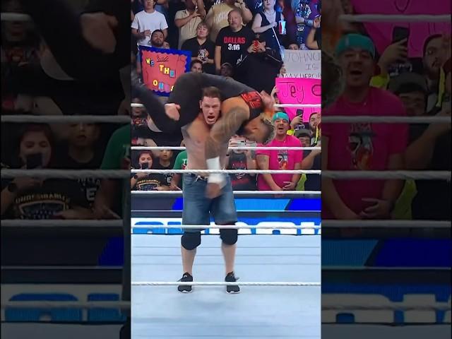 John Cena lays out Solo Sikoa with and AA! 