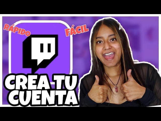 Como CREAR una CUENTA de TWITCH 2023 *FACIL y RAPIDO* | Meli Sbeib