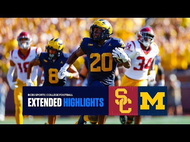 No. 11 USC vs. No. 18 Michigan: Extended Highlights | Big Ten on CBS