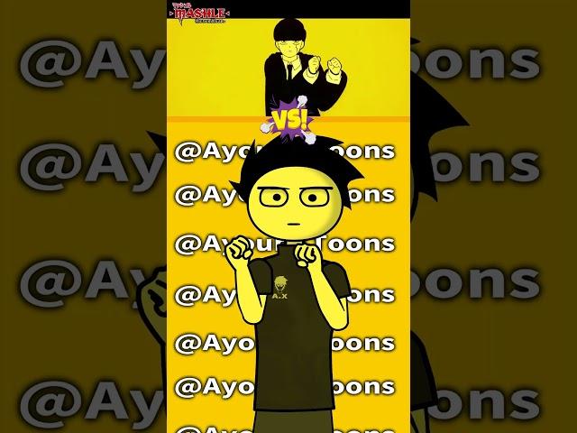 original vs animation (Opening Mashle DANCE) #animation