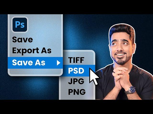 How to Save & Export - Photoshop for Beginners | Lesson 10