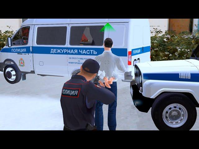 ЗАДЕРЖАЛИ НАРУШИТЕЛЯ! БУДНИ ППС на NAMALSK RP (GTA CRMP)