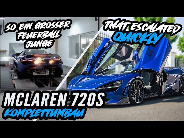 McLaren 720S - FLAMMEN ESKALATION | Komplettumbau | Aulitzky Tuning