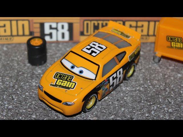 Mattel Disney Cars Billy Oilchanger Octane Gain #58 Piston Cup Racer (Thailand Variant)