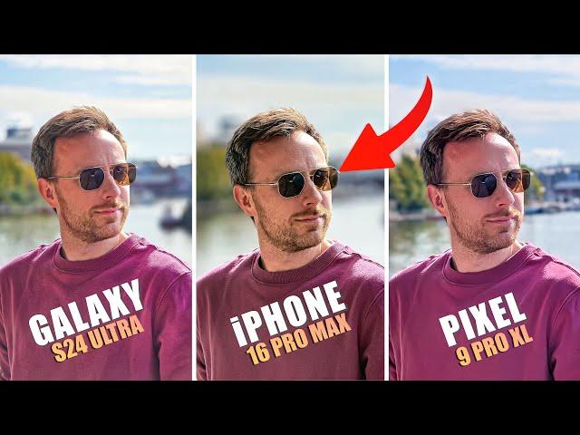 iPhone 16 Pro vs Galaxy S24 Ultra vs Pixel 9 Pro - CAMERA COMPARISON!