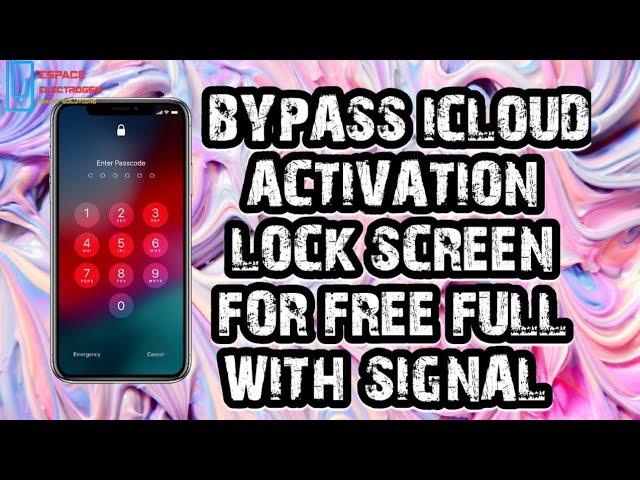 iPhone Passcode free bypass icloud full With Signal meid no meid! thanks #Frpfile