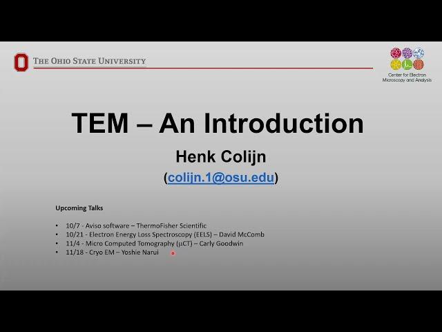 TEM: An Introduction