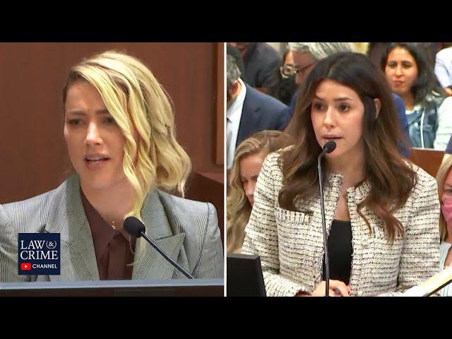 Camille Vasquez Cross-Examines Amber Heard in Her Rebuttal Case