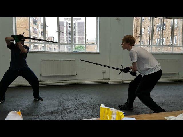 Longsword Fight Test | BADC Advanced | JOSHUA PLUMMER