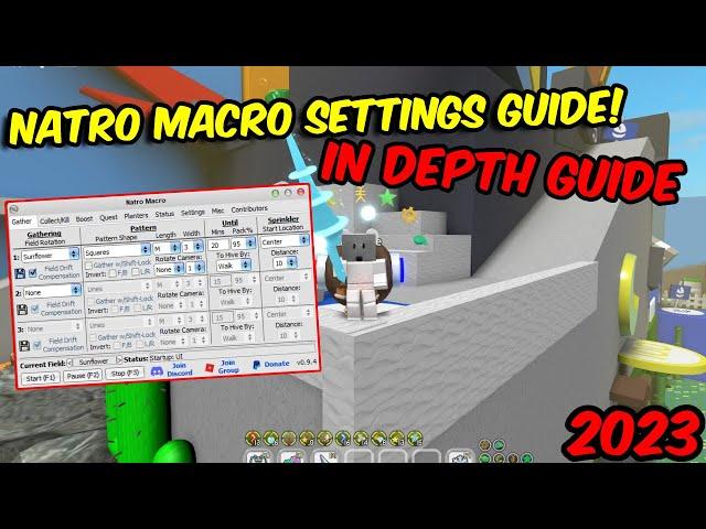 Natro Macro Settings Tutorial *UPDATED GUIDE* | 2023