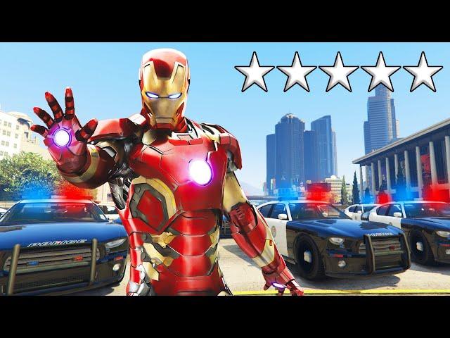 Playing As IRON MAN In GTA 5! (Mods)