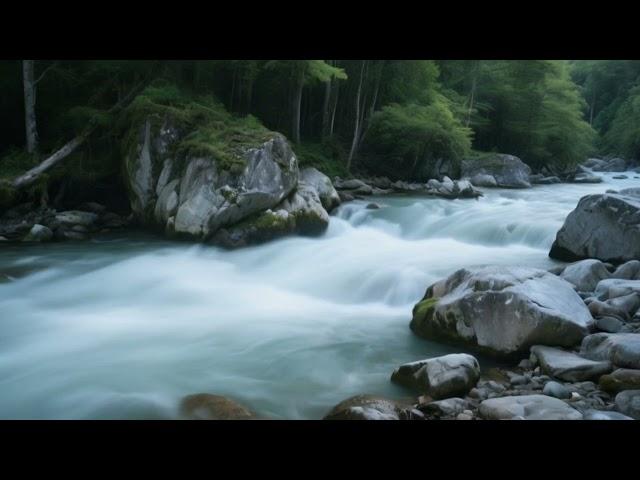 RELAXING RIVER ASMR ‼️CALMING WATER SOUNDS