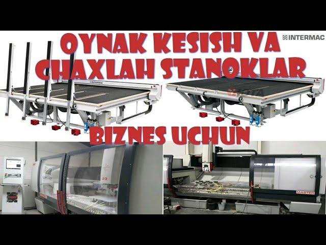 Oynak kesish va chaxlash stanoklari / biznes uchun / oynak stanoklar