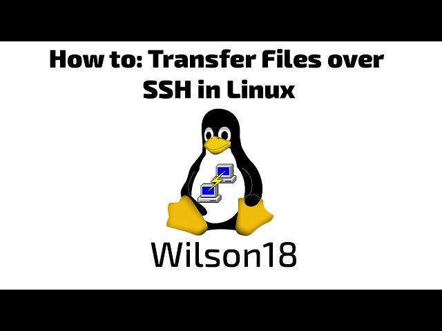 How to: Transfer files over SSH