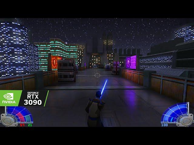 Star Wars Jedi Academy - 4K Ray tracing Global Illumination comparison gameplay