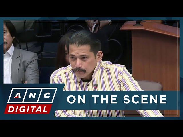 Padilla defends Duterte drug war from a 'convicted criminal's POV' at Senate hearing | ANC