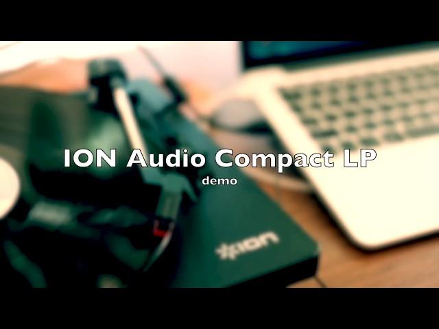 ION Audio Compact LP demoプレイ