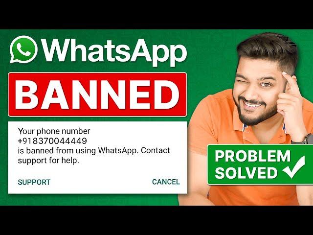 WhatsApp banned my number solution | How to unbanned whatsapp number | Hindi | 2022