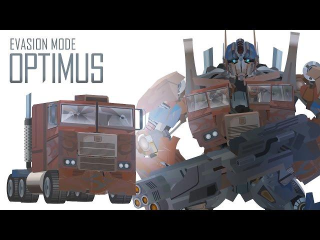 OPTIMUS PRIME(Evasion mode) - Short Flash Transformers Series