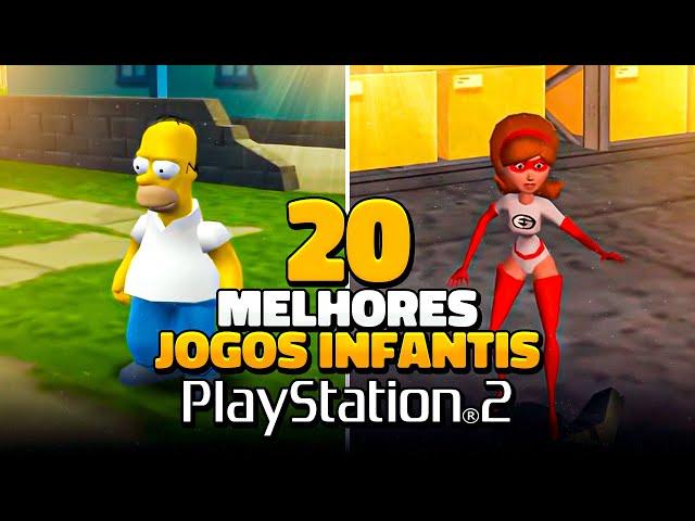 20 MELHORES JOGOS INFANTIS DO PS2!