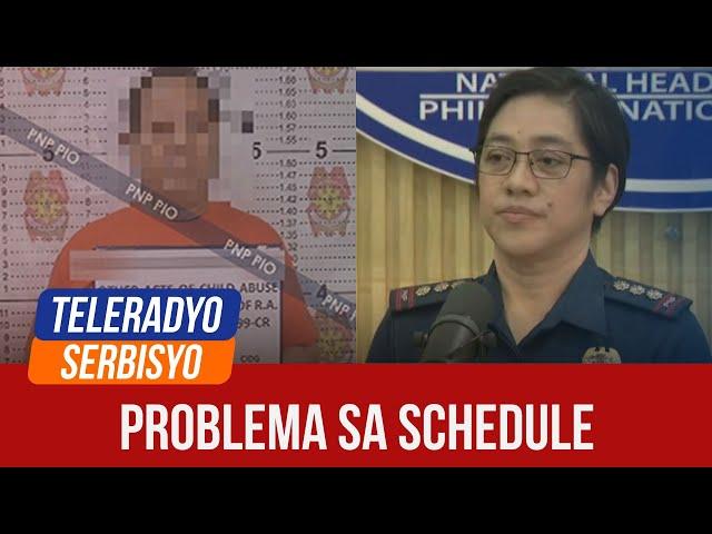 Quiboloy, co-accused arraignment schedule in QC, Pasig RTC resolved: PNP | (11 September 2024)