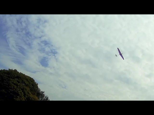 Low Level Thermals: Flying Vladimir's Model Elf In Light Thermals - 20th Sep 2022 - RC DLG Glider