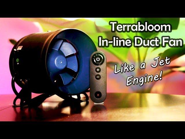 Terrabloom 6" In-Line Duct Fan ECMF-150-R | Less Watts More Power *(More Info in Description)