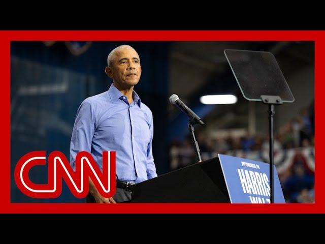 Obama: Black men supporting Trump over Harris is 'not acceptable'