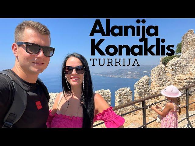 Alanija. Alanijos pilis, putų baseinas, Alanya | Kelionė į Turkiją