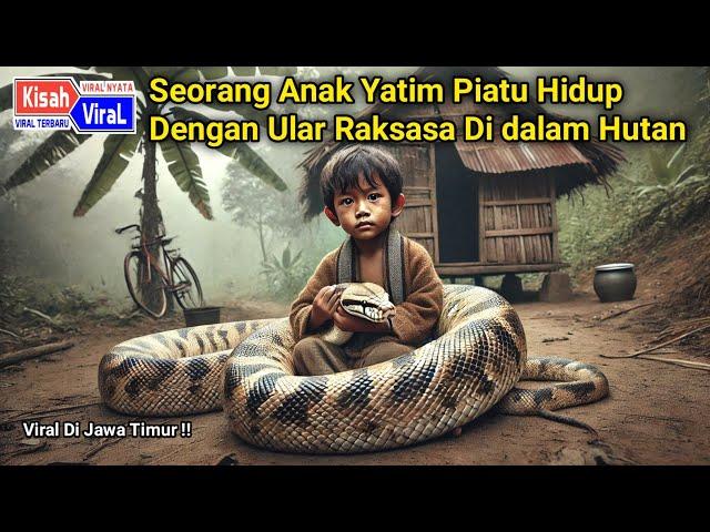 Kisah Viral !! Bayi Hanyut Di Sungai Di Selamatkan Ular Piton Raksasa