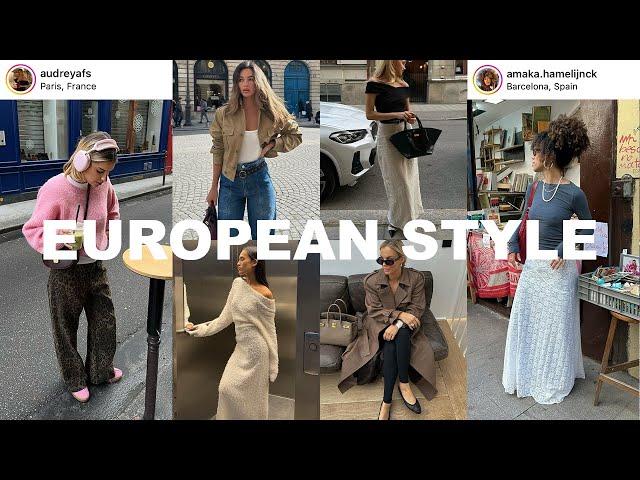 Recreating Cool Euro Girl Outfits (Spring/Summer Outfit Inspo)