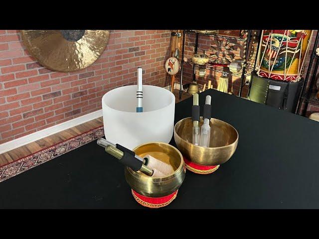 Dragonfly Percussion Benjamin Irons Singing Bowl Wands