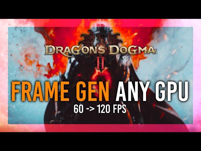 Frame Generation on ANY GPU | FREE FSR Frame Gen Mod | Dragon's Dogma 2