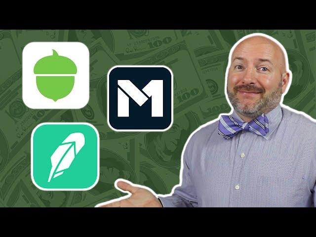 M1 vs Robinhood vs Acorns - Best Free Investing Apps for Beginners | Stock Market for Beginners