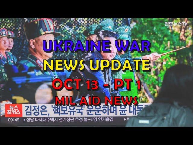 Ukraine War Update NEWS (20241013a): Military Aid News