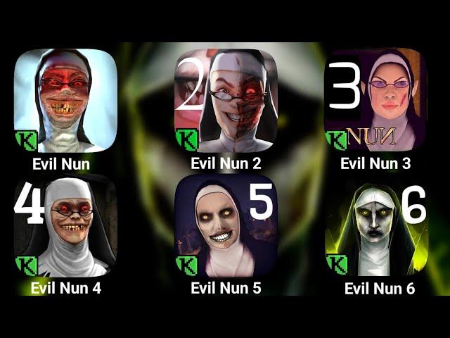 Evil Nun All Chapters Gameplay | Evil Nun New Mod | Evil Nun 3 | Evil Nun 4 Evil Nun New Game