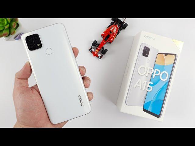 Oppo A15 Unboxing | Hands-On, Design, Unbox, Set Up new, Camera Test